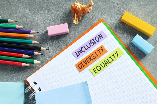 Concept Diversiteit Inclusie Gelijkheid Conceptuele Foto — Stockfoto