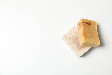 Sabun - spa, güzellik prosedürleri ve cilt bakımı konsepti, metin için alan