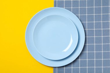 Boş tabak ile en küçük tablo ayarı, üst görünüm