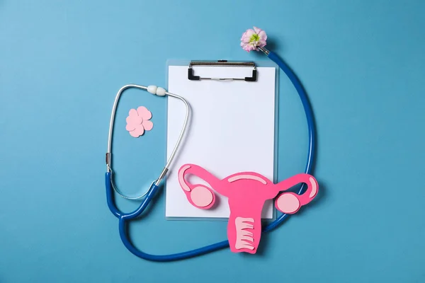 Women Health Women Healthcare Concept Uterus — Stock Photo, Image