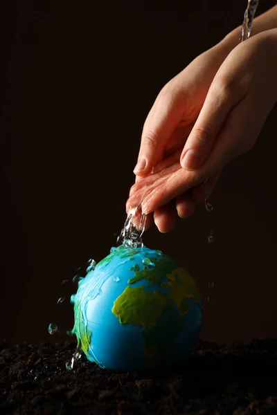 Föld Napja Környezetvédelmi Koncepció Öko Koncepció — Stock Fotó