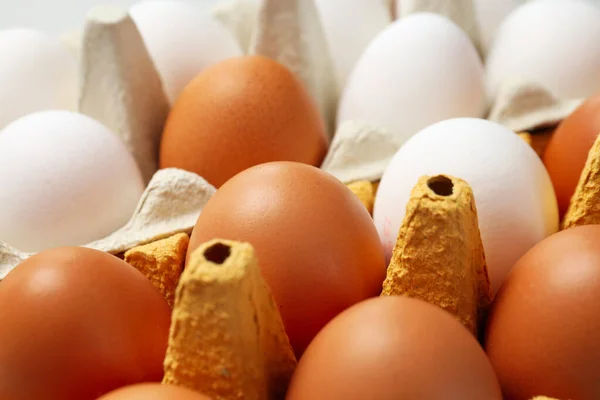 Основний Інгредієнт Приготування Різних Страв Яєць — стокове фото