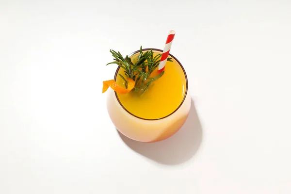 Stock image Orange cocktail, concept of fresh delicious summer citrus cocktail