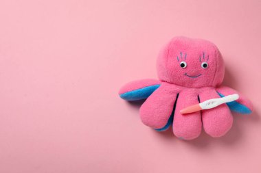 Concept of pregnancy and maternity, space for text