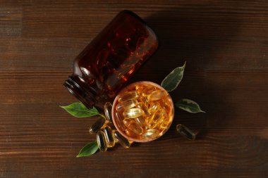 Dokunulmazlık destek kapsülleri - Omega, sağlık konsepti