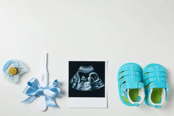 Concepto Embarazo Maternidad Espacio Para Texto — Foto de Stock
