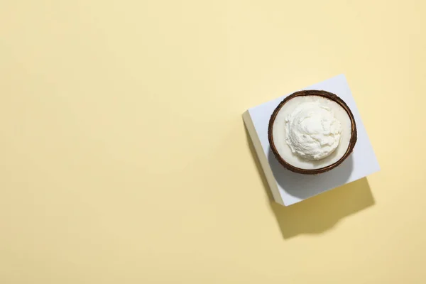 Summer Dessert Ice Cream Ice Cream Coconut — Stock Photo, Image