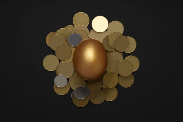 Concepto Riqueza Jubilación Huevos Oro — Foto de Stock
