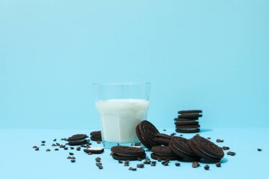 16.02.2022 - Odessa, Ukraine: Concept of tasty cookie with Oreo