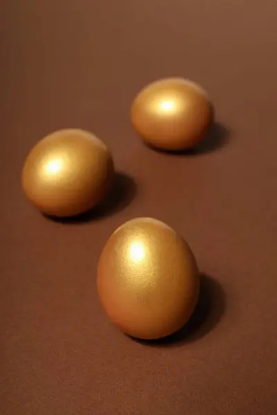 Concept Wealth Retirement Golden Eggs — Stock Photo, Image