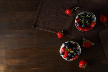 Lezzetli tatlı - Panna Cotta, metin için yer