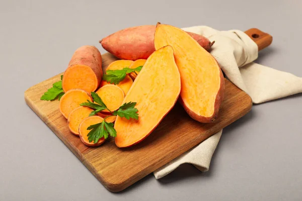 Концепція Овочів Смачна Солодка Картопля Батат — стокове фото