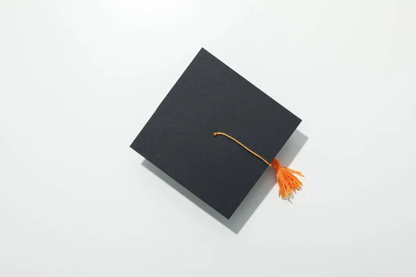 Hochschulabschluss Und Hochschulkonzept Draufsicht — Stockfoto