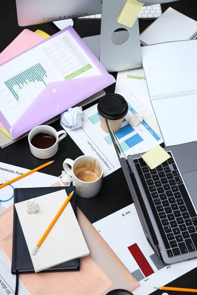 Беспорядочное рабочее место, рабочее место и концепция рабочего пространства