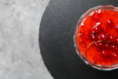 Lezzetli tatlı - Panna Cotta, metin için yer