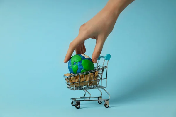 Earth Day Miljö Och Eko Konceptet Närbild — Stockfoto