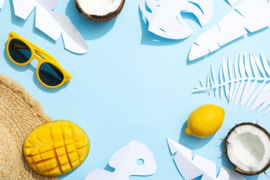 Yaz zamanı görüntü, tatil ve yaz günlerinde dinlenme.