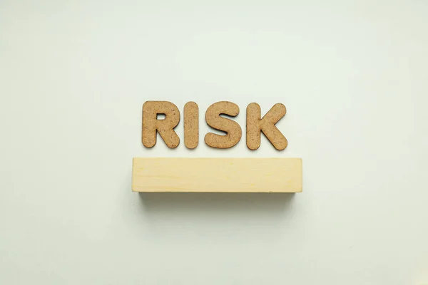 Захист Від Ризиків Виключення Ризику Вид Зверху — стокове фото