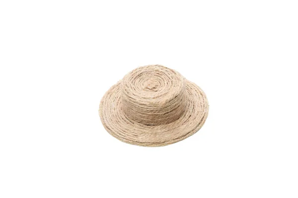 白い背景に隔離されたミニ夏の帽子 — ストック写真
