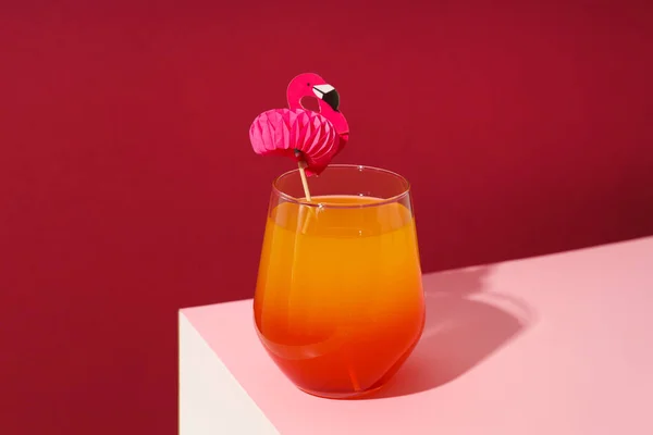 Drankjes Fris Zomerdrankje Voor Verfrissende Zomerse Vibes Concept — Stockfoto