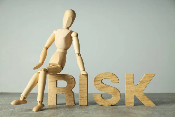 Kockázatvédelem Kockázat Üzleti Élet Üzleti Élet Fogalmának Megszüntetése — Stock Fotó