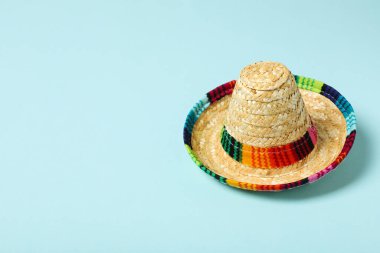 Cinco de Mayo konsepti için kompozisyon, metin için boşluk