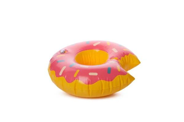 Gummiring Donut Isoliert Auf Weißem Hintergrund — Stockfoto
