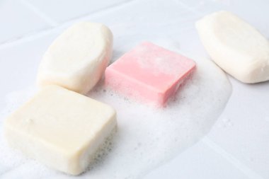 Sabun - spa, güzellik prosedürleri ve cilt bakımı konsepti