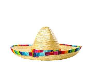 Beyaz arka planda izole edilmiş Cinco de mayonez kavramı