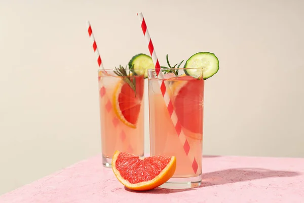 Grapefruitcocktail Alcohol Niet Alcoholische Drank Voor Feesten — Stockfoto