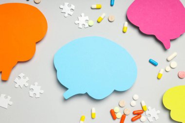 Bunama ve Parkinson hastalığı, ADHD, kafa hastalıkları teması.