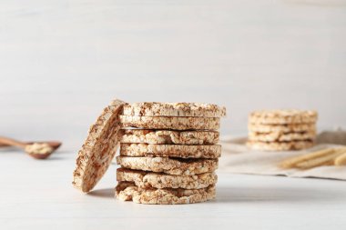 Sağlıklı yiyecek, diyet ve kilo kaybı için yiyecek - cips