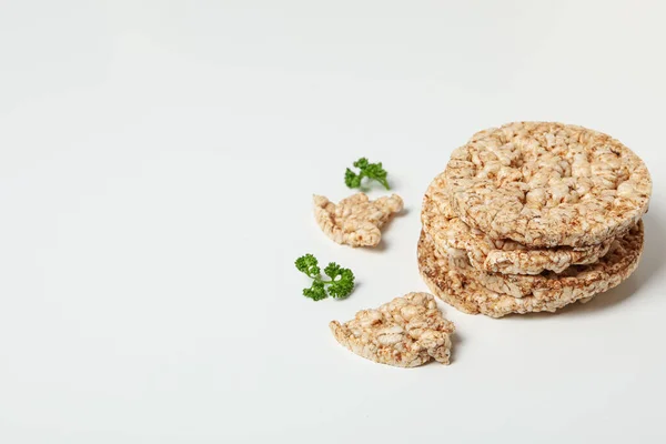 Zdravé Potraviny Potraviny Pro Dietu Hubnutí Crispbreads — Stock fotografie