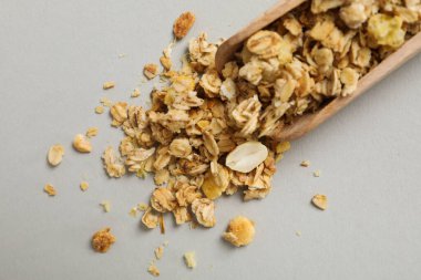 Kahvaltıda pişmemiş yemek fotoğrafı - Müsli.