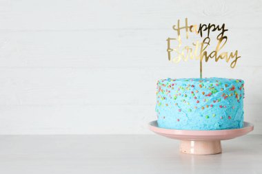 Doğum günün kutlu olsun, doğum günü pastası.