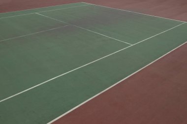 Spor ve spor yaşam tarzı kavramı - tenis