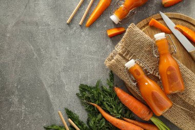 Havuç suyu ile sağlıklı beslenme ve diyet kavramı