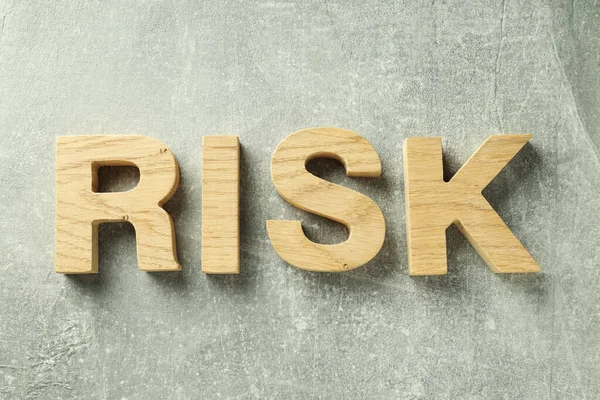 Risikoabsicherung Und Beseitigung Des Risikos Ansicht Von Oben — Stockfoto