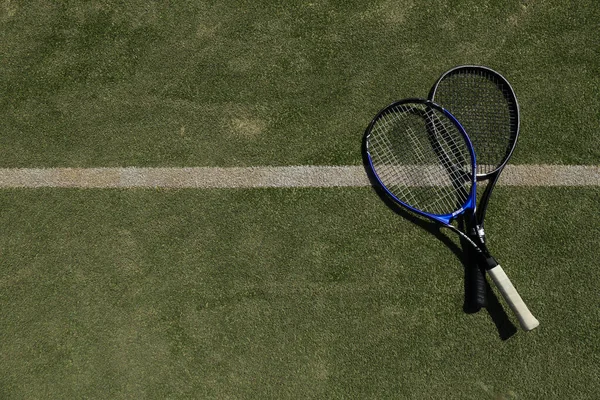 Концепція Спортивного Спортивного Способу Життя Теніс — стокове фото