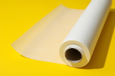 Pişirme ve pişirme için aksesuar kavramı - pişirme kağıdı