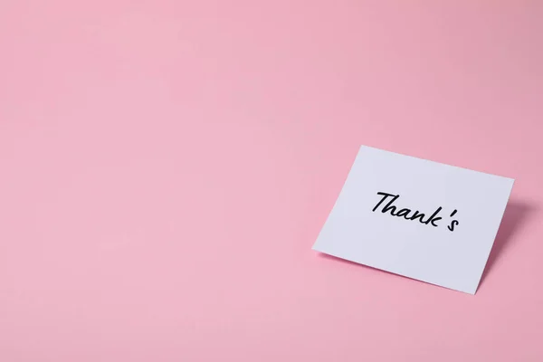 Parole Gratitudine Concetto Gratitudine Parola Grazie — Foto Stock