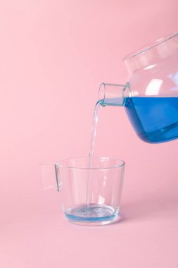 Concept of tasty hot drink, Anchan tea