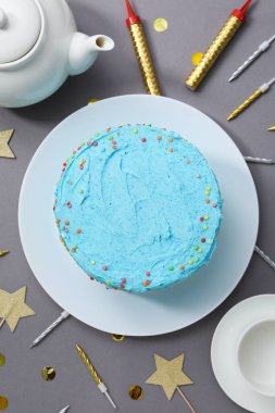 Doğum günün kutlu olsun, doğum günü pastası.