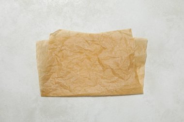 Pişirme ve pişirme için aksesuar kavramı - pişirme kağıdı