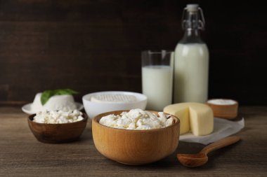 Lezzetli gıda kavramı - farklı süt ürünleri
