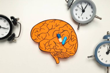 Bunama ve Parkinson hastalığı, ADHD, kafa hastalıkları teması.