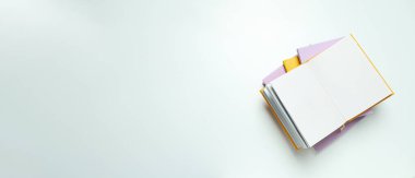 Okuma, çeşitli edebiyat konsepti - kitaplar, metin için alan