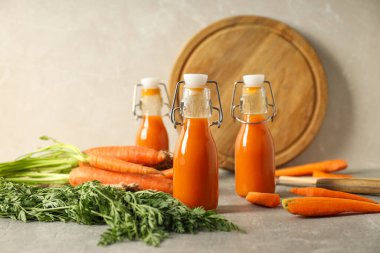 Havuç suyu ile sağlıklı beslenme ve diyet kavramı