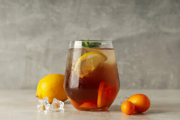 stock image Ice tea - drink for refreshing in hot summer weather