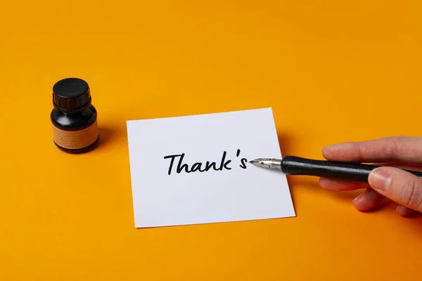Palabras Gratitud Concepto Gratitud Palabra Gracias — Foto de Stock